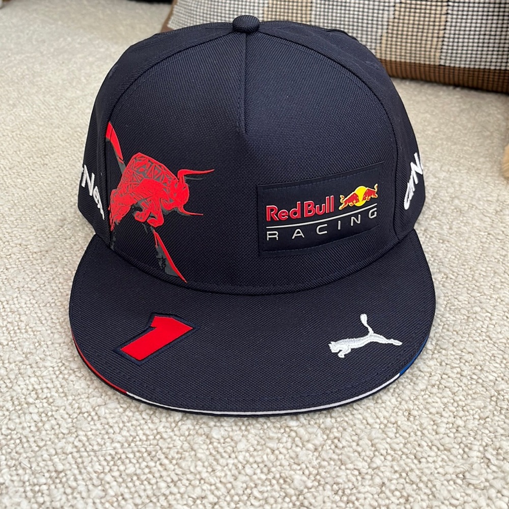 Red Bull Formula 1 Max Verstappen Flat Brim Cap